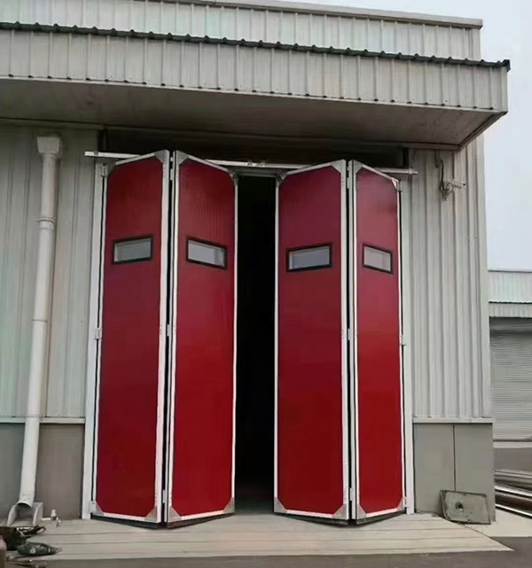 阿拉尔工业折叠门在大型装配车间出入口的应用实例