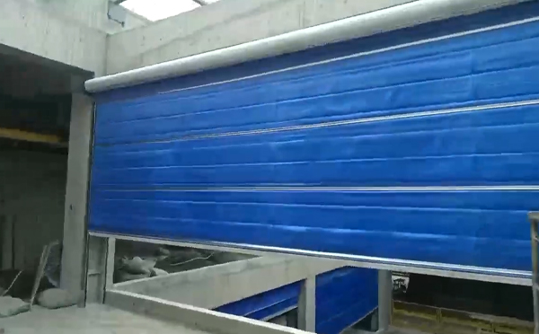 大型物流园区完成阿拉尔防火门整体安装工程